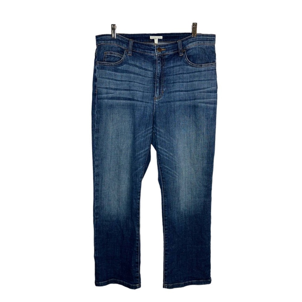 Eileen Fisher Straight Leg Organic Cotton
Denim Jeans Plus
